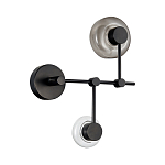 Бра с 2-мя плафонами разного диаметра и цвета Polyhedron варинант исполнения - 2 | Loft Concept в Краснодаре