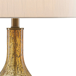 Настольная лампа с тканевым абажуром в форме цилиндра Thin Neck варинант исполнения - 1 | Loft Concept в Краснодаре