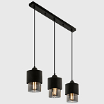 Подвесной светильник с 3-мя плафонами из дымчатого стекла Volta Flos Trio Hanging Lamp варинант исполнения - 3 | Loft Concept в Краснодаре