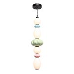 Подвесной светильник фигурный с керамическими элементами 32W LED Fragrant Light варинант исполнения - 1 | Loft Concept в Краснодаре