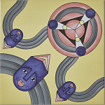 Плитка дизайнерская с узором Дива варинант исполнения - 4 | Loft Concept в Краснодаре