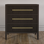 Комод Primo с 3 выдвижными ящиками Темный орех варинант исполнения - 1 | Loft Concept в Краснодаре