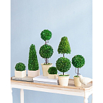 Декоративный искусственное растение Single boxwood варинант исполнения - 10 | Loft Concept в Краснодаре