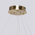 Люстра подвесная с двумя пересекающимися белыми светодиоидными кольцами Luke Lampco Tracer Lamp варинант исполнения - 9 | Loft Concept в Краснодаре