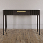 Элегантная Консоль Primo с выдвижным ящиком Темный орех варинант исполнения - 1 | Loft Concept в Краснодаре