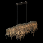 Люстра подвесная с металлическими дугами и длинными цепочками 115 см Atlantis Chain варинант исполнения - 14 | Loft Concept в Краснодаре
