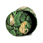 Пуф Leopards in the ferns варинант исполнения - 3 | Loft Concept в Краснодаре