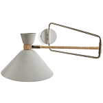 Бра на шарнире Davy Rattan Wall Lamp варинант исполнения - 5 | Loft Concept в Краснодаре
