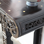 Черная резная консоль в Китайском стиле из массива Black Dragon Console варинант исполнения - 4 | Loft Concept в Краснодаре