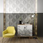 Гипсовая 3D Панель M-22 варинант исполнения - 1 | Loft Concept в Краснодаре