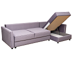 Диван трехместный раскладной Giorgio Sofa серый варинант исполнения - 3 | Loft Concept в Краснодаре
