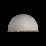 Подвесной светильник в форме купола белого цвета с ажурной бахромой Tactile Line варинант исполнения - 11 | Loft Concept в Краснодаре