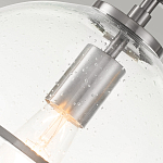 Потолочный светильник с прозрачным стеклянным шаром с эффектом пузырьков Hinkley варинант исполнения - 12 | Loft Concept в Краснодаре