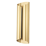 Бра с матовым цилиндрическим абажуром цвета латунь Monolith варинант исполнения - 1 | Loft Concept в Краснодаре