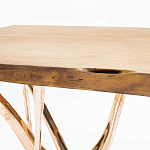 Обеденный стол прямоугольный с фигурными ножками G-table варинант исполнения - 1 | Loft Concept в Краснодаре