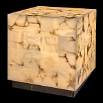 Торшер прямоугольный из натурального камня Calcite Geometry варинант исполнения - 1 | Loft Concept в Краснодаре