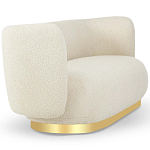 Диван с обивкой букле Ambrose Soft Boucle Sofa варинант исполнения - 3 | Loft Concept в Краснодаре