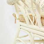 Комплект обеденный из ротанга Eloise grand white варинант исполнения - 9 | Loft Concept в Краснодаре