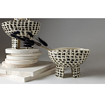 Чаша на ножках для фруктов или сухофруктов "Лонерно" варинант исполнения - 3 | Loft Concept в Краснодаре