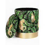 Пуф Leopards in the ferns варинант исполнения - 2 | Loft Concept в Краснодаре