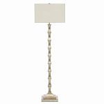 Торшер с фактурным каркасом и прямоугольным тканевым абажуром Shiye and Simplicity варинант исполнения - 1 | Loft Concept в Краснодаре