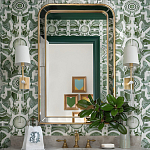 Зеркало в золотой раме Arched Mirror варинант исполнения - 3 | Loft Concept в Краснодаре