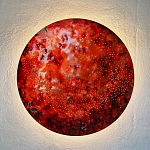 Светильник настенный «Красная Планета» варинант исполнения - 2 | Loft Concept в Краснодаре