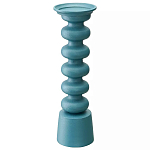 Подсвечник фигурный голубой Bright Accent 33 см варинант исполнения - 1 | Loft Concept в Краснодаре