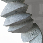 Дизайнерское зеркало Ocean Mirror голубой цвет природные формы  варинант исполнения - 1 | Loft Concept в Краснодаре