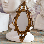 Зеркало настенное в ажурной раме бронзового цвета Classic Ornament Mirror варинант исполнения - 3 | Loft Concept в Краснодаре