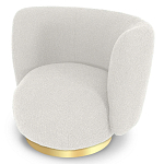 Кресло с обивкой букле Ambrose Boucle Armchair варинант исполнения - 7 | Loft Concept в Краснодаре