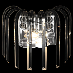 Бра цвета никель с изогнутыми хрустальными элементами Radiant Ribbons варинант исполнения - 3 | Loft Concept в Краснодаре