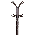 Вешалка напольная коричневая с 4-мя металлическими крючками Noble Branches варинант исполнения - 2 | Loft Concept в Краснодаре