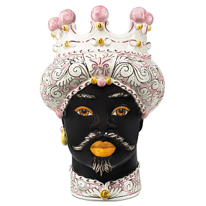 Ваза Vase Moro Man Ornate Pink