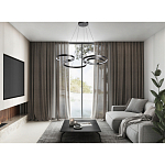 Люстра подвесная светодиодная в виде волнообразной ленты Ribbon Vortex варинант исполнения - 13 | Loft Concept в Краснодаре