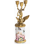 Фарфоровый подсвечник Лебедь с ангелом Asse варинант исполнения - 4 | Loft Concept в Краснодаре