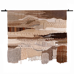 Тканый вручную монументальный настенный гобелен Earth Flow варинант исполнения - 6 | Loft Concept в Краснодаре