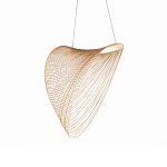 Подвесной светильник фигурный из деревянных прутьев Ecofriendly Light Source варинант исполнения - 2 | Loft Concept в Краснодаре