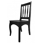 Стул черный из массива березы без подлокотников Vintage варинант исполнения - 2 | Loft Concept в Краснодаре