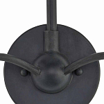 Бра настенное черное с 2-мя лампами Candle Sleeves варинант исполнения - 1 | Loft Concept в Краснодаре