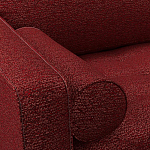 Мебельная ткань Шенилл бордовый цвет 138 см T4-23 варинант исполнения - 4 | Loft Concept в Краснодаре