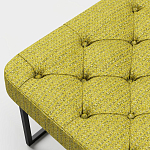 Мебельная ткань Шенилл горчичный цвет 142 см T4-62 варинант исполнения - 6 | Loft Concept в Краснодаре