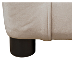 Диван двухместный раскладной светло-серый с кантом Pride варинант исполнения - 7 | Loft Concept в Краснодаре