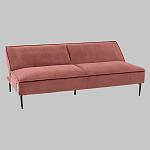 Диван современный вельветовый прямой Worcester Коралл варинант исполнения - 4 | Loft Concept в Краснодаре