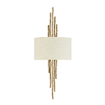 Бра с белым абажуром и элементами в виде натуральных веток Hinkley варинант исполнения - 1 | Loft Concept в Краснодаре