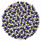 Панно «Цветение виолы» варинант исполнения - 1 | Loft Concept в Краснодаре