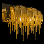 Бра с металлическими дугами и цепочками 33 см Atlantis Chain варинант исполнения - 8 | Loft Concept в Краснодаре