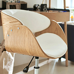 Вращающееся офисное кресло на колёсах Delwyn Chair варинант исполнения - 4 | Loft Concept в Краснодаре