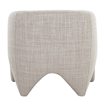 Дизайнерское кресло мягкое в белой обивке White Canvas варинант исполнения - 3 | Loft Concept в Краснодаре