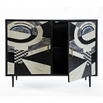 Буфет в гостиную с инкрустацией  Bone Inlay sideboard - 2 doors варинант исполнения - 3 | Loft Concept в Краснодаре